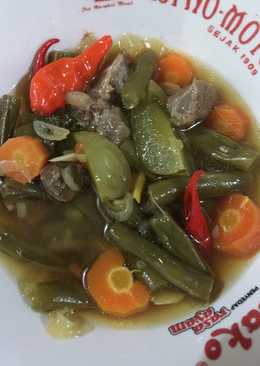 Asem-asem daging sapi buncis