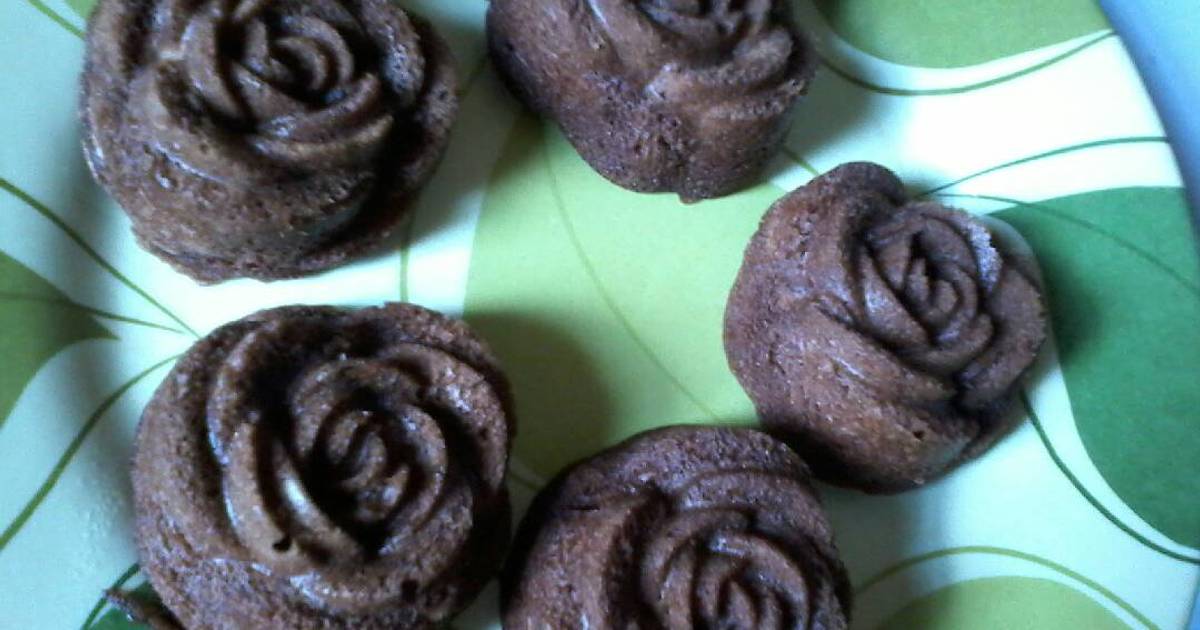 Resep Brownies Kukus Mawar