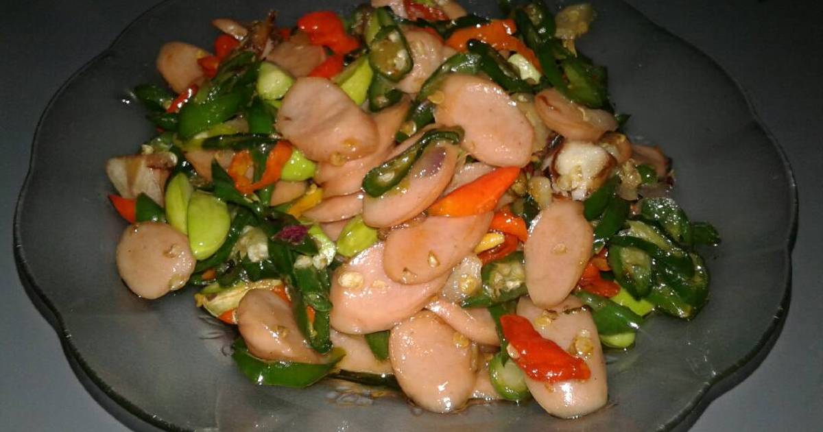 resep sosis pedes cabe ijo oleh nu a cookpad resep sosis pedes cabe ijo oleh nu a cookpad