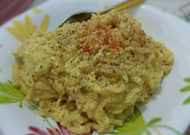 gambar untuk resep makanan Mie Gepeng Carbonara