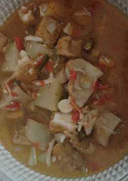 Sayur Lodeh Pedes tanpa santan