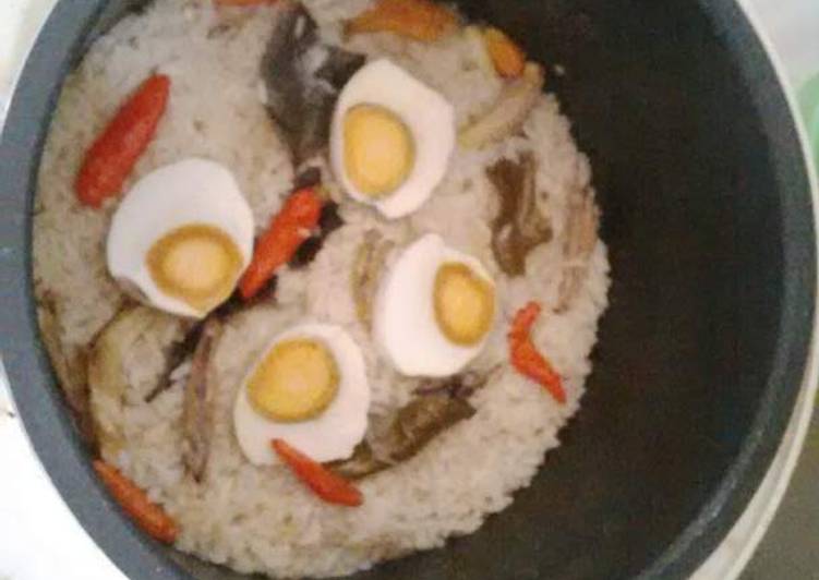 resep makanan Nasi liwet magic com