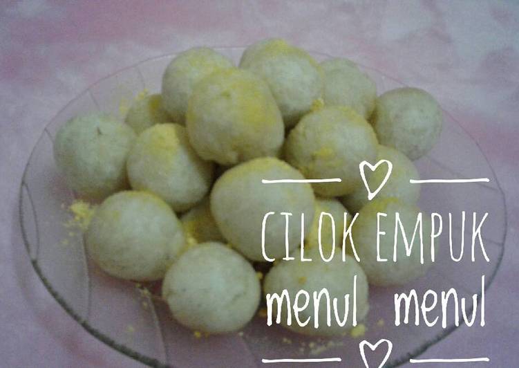 resep Cimol empuk menul menul