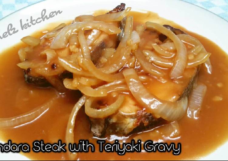 resep Gindara Steak with Teriyaki Gravy