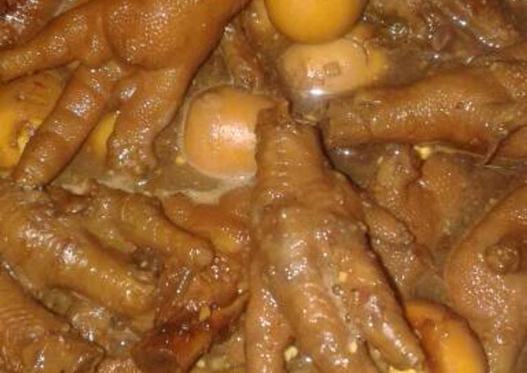 gambar untuk cara membuat Semur ceker puyuh?