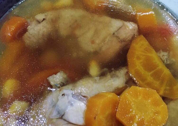 Resep Sup Ayam Jagung
