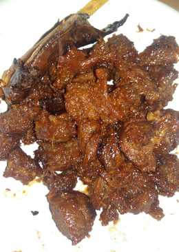 Gula asam kecap daging Iga sapi (olahan daging iga sapi)