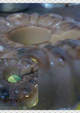 Puding coklat oreo
