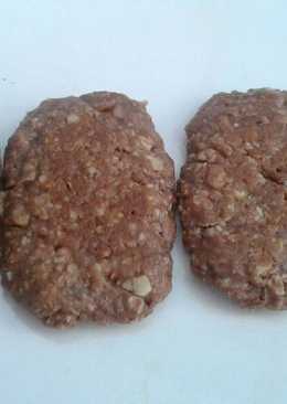 Choco Oat Cookies (cookies teflon)