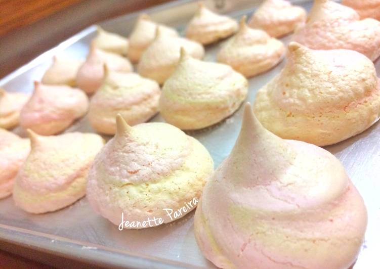 resep makanan Meringue Cookie / Kue Putih Telur / Schuimpjes