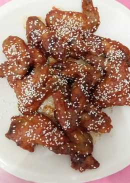 Chicken wing crispy pedas ala richeese