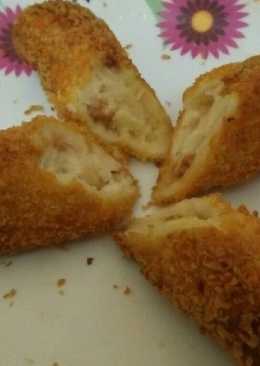 Risoles Keju Manis dari Roti Tawar