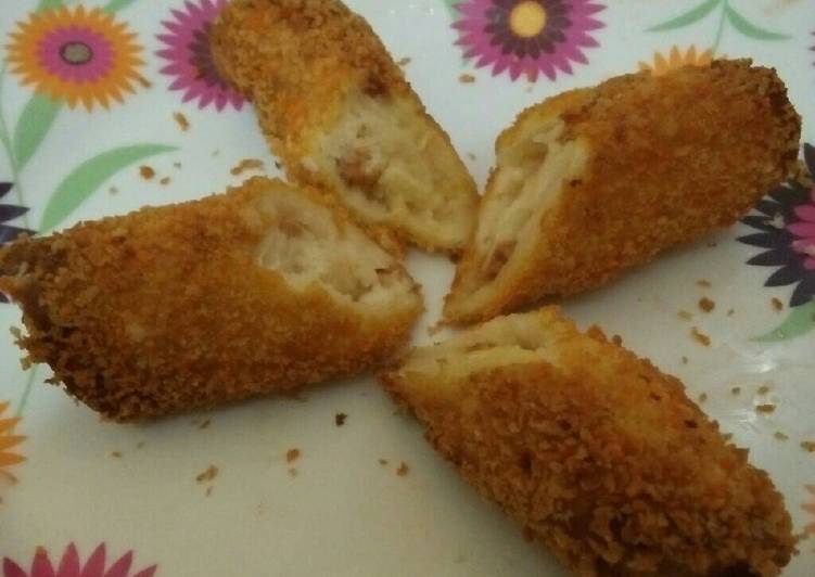 gambar untuk resep Risoles Keju Manis dari Roti Tawar