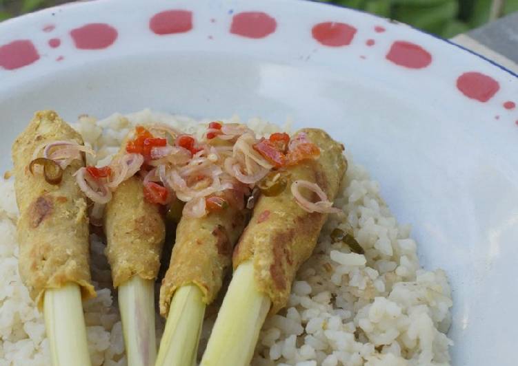 resep masakan Sate lilit ayam