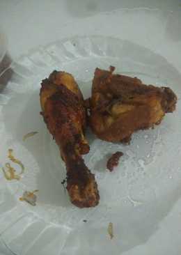 Ayam goreng paling simple