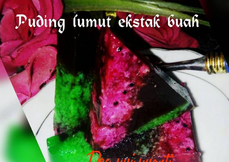 Cara Membuat Puding  Lumut  Buah  Naga  Resep  Bunda Rumahan