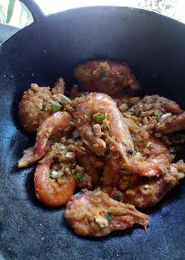 Udang Telur Asin (SaltedEgg-Prawn)