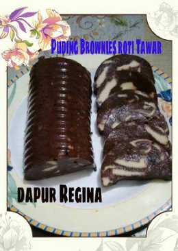 puding brownies roti tawar