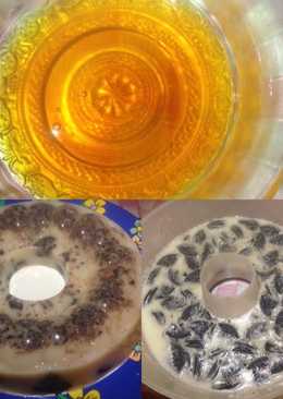 Puding Susu Nutrijell Rasa Karamel with Oreo