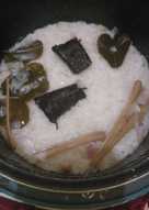 Nasi liwet sederhana