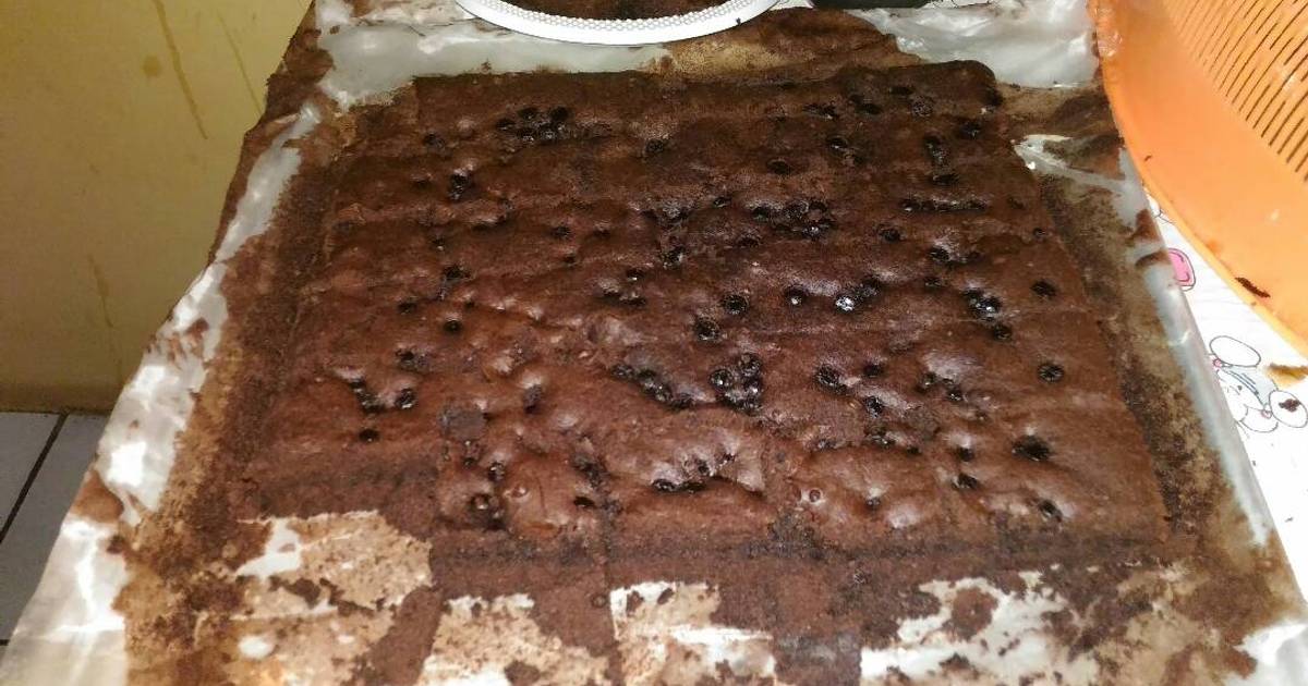 Resep brownis kukus super moist Resep brownis kukus super moist