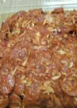 Rendang jengkol anti bm(bau mulut)