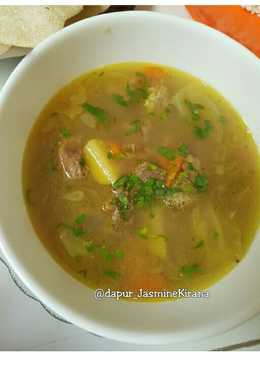 Soto Daging Simple Enak