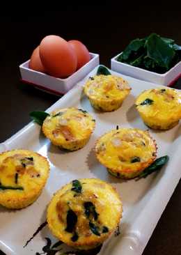 ðŸ'‰ Spinach & Cheese Egg Muffins ðŸ'ˆ #Ketopad_Cp_Telur