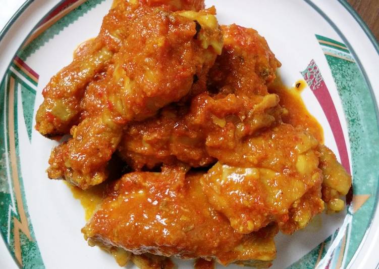 gambar untuk resep Ayam Kukus Balado