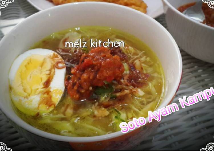 resep makanan Soto Ayam Kampung Maknyuss