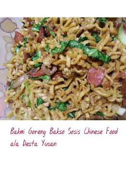 Bakmi Goreng Bakso Sosis Chinese Food