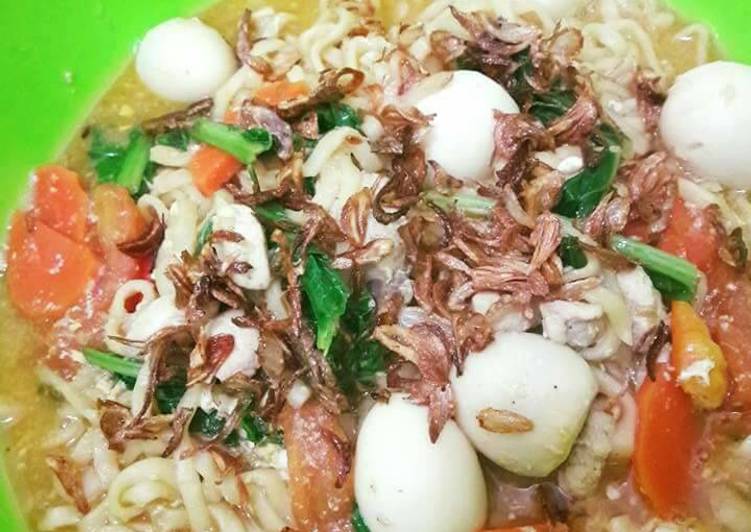 gambar untuk resep makanan Bakmi Jawa Kuah Pedas