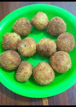 Kroket kentang isi keju, cemilan sehat buat si kecil