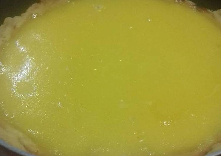 resep masakan Pie susu teflon