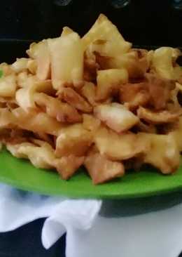 Kripik bawang gurih renyah