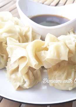 Dimsum with Oyster Sauce (Siomay Ayam)