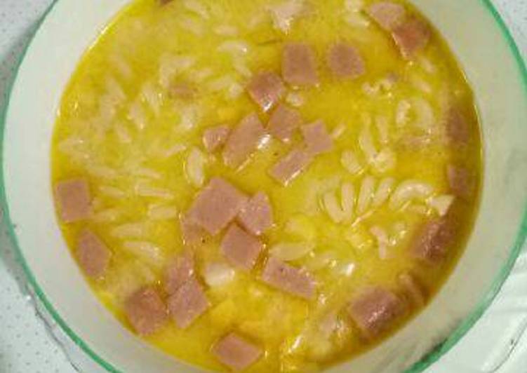 gambar untuk resep Macaroni Cream Soup