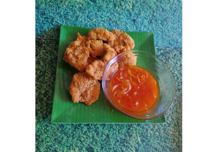 resep Ayam Fillet Goreng Tepung Saus Padang