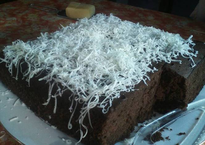  Resep  Brownies  Kukus  ny  Liem  Topping Keju  oleh Imah Azahra 