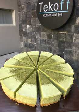 Matcha cheesecake(no bake)