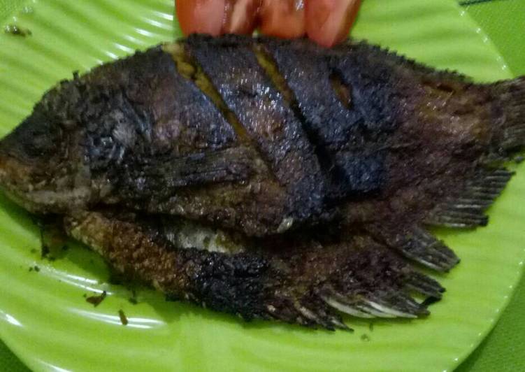 Resep Gurame bakar teflon - Ana Lin