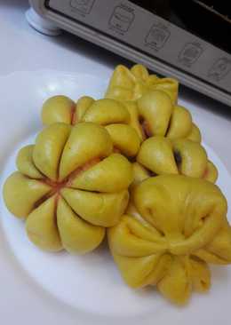Bakpao Labu Kuning Isi Kacang Merah