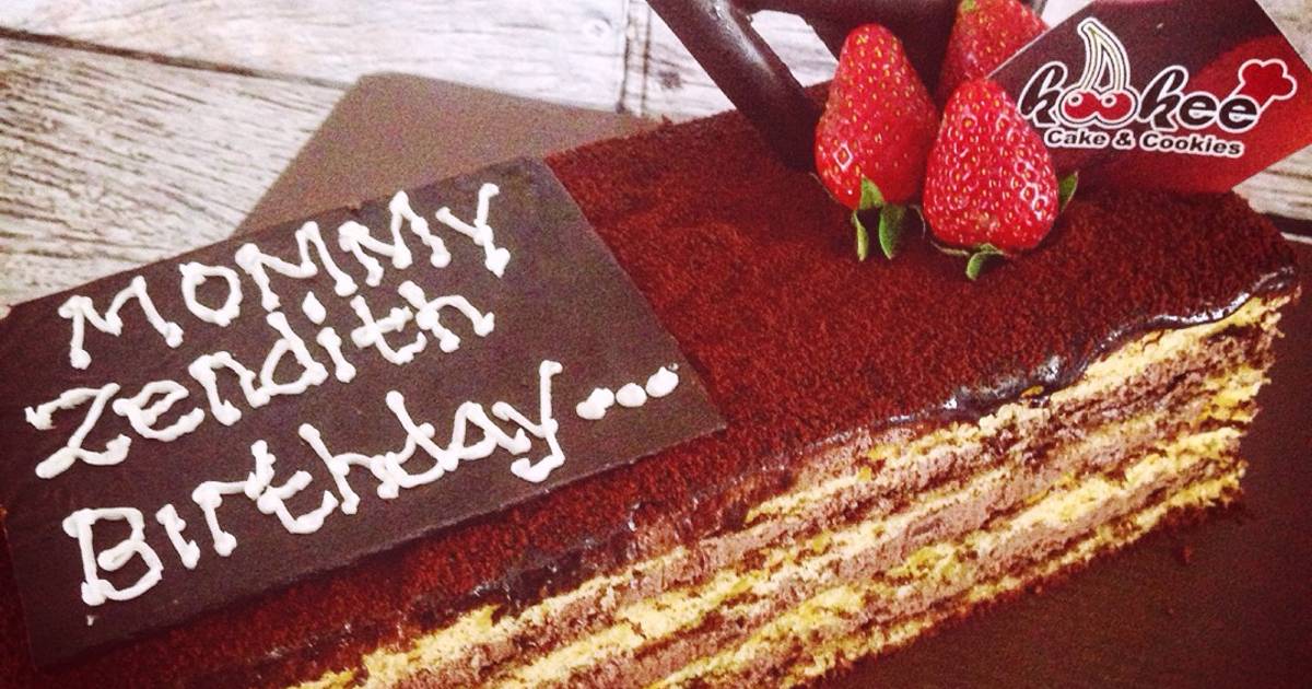 Resep Opera Cake Resep Opera Cake