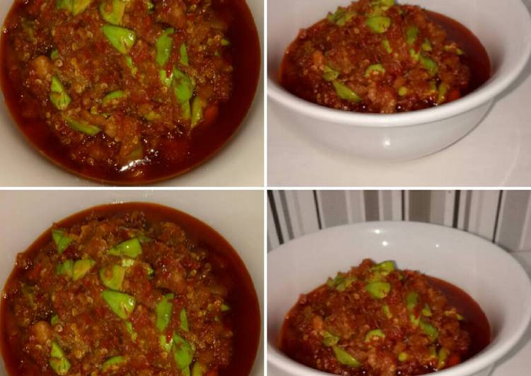 Resep Sambal pete udang Oleh Santi Gruis