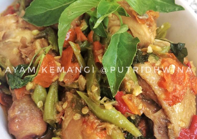 bahan dan cara membuat Ayam Kemangi