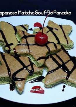 Japanese Matcha Souffle Pancake
