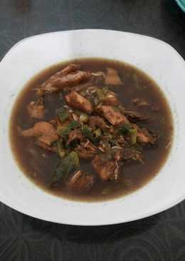 Rawon Ayam bumbu instan