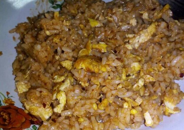 Resep Nasi goreng barbeque cepat saji.. Dari Gozali