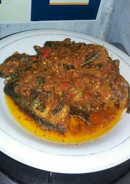 Balado ikan mujair