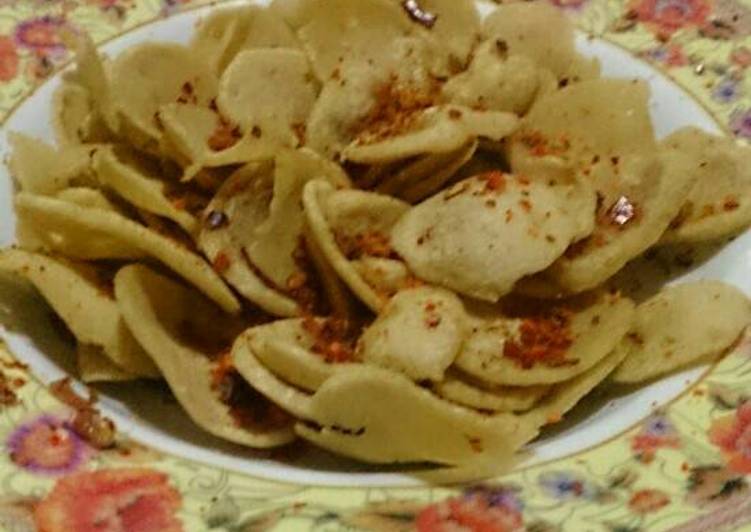 resep makanan Bakso Sapi Goreng Bumbu pedas